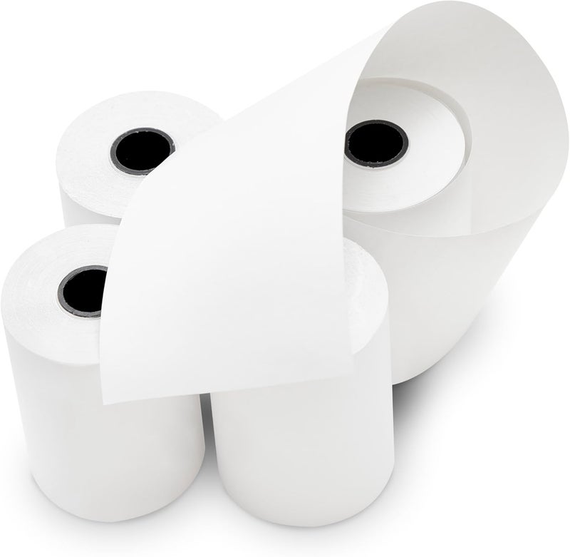 WRB SUPPLY (50 Rolls) 2 1/4 x 85' First Data FD130 FD50 FD400 FD55 FD100Ti Thermal Paper - Image 5